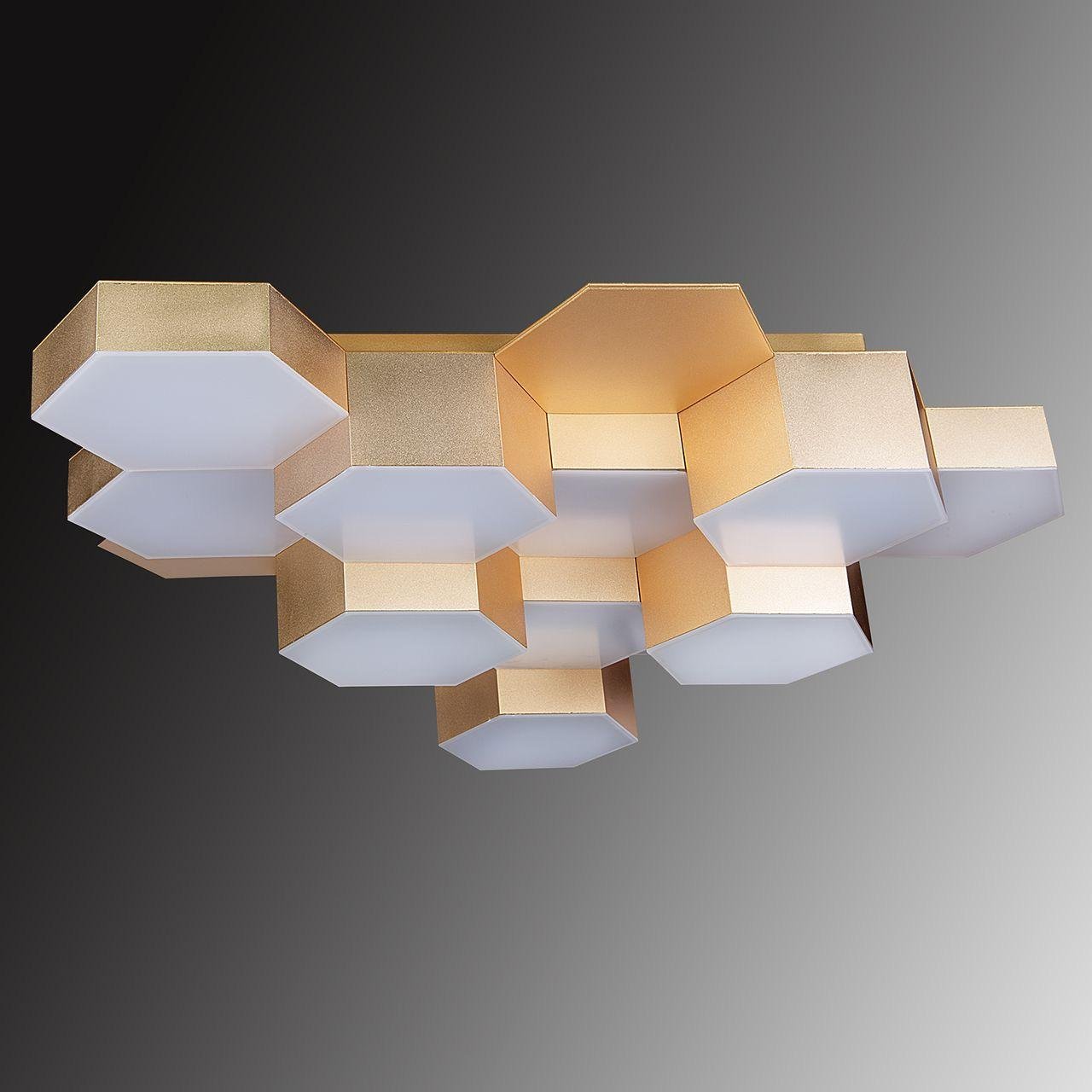 Потолочный светильник Lightstar Favo 750123 LIGHTSTAR ДИЗАЙНЕРСКИЕ, FAVO 073577 Золото;прозрачный  - Вид №2