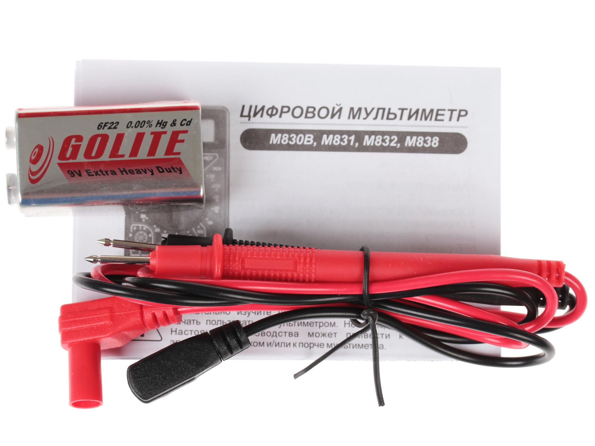 Мультиметр Master Professional M832 1063069 STDN-0070077 - Вид №6