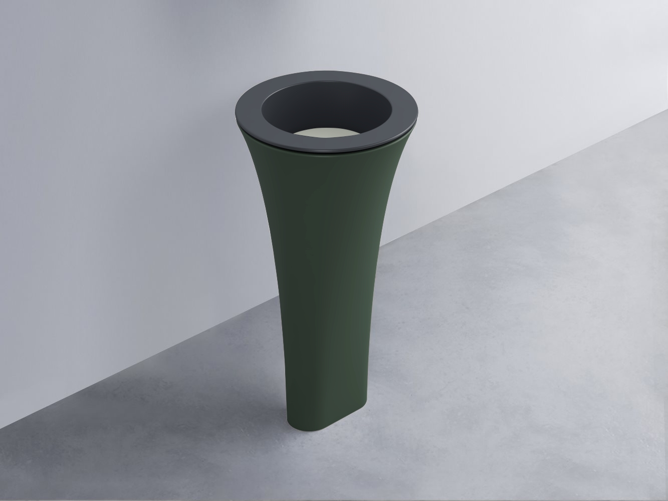 AMLA45-BA+AMPILT-PM+AMCOLT-MU Раковина Amedeo Tondo отдельностоящая cielo Enjoy + Amedeo Ceramica Cielo
