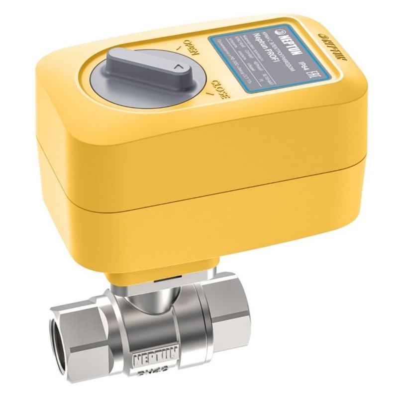 Кран с электроприводом Neptun Profi ССТ 3/4" 12В 43054115000006 - Вид №2