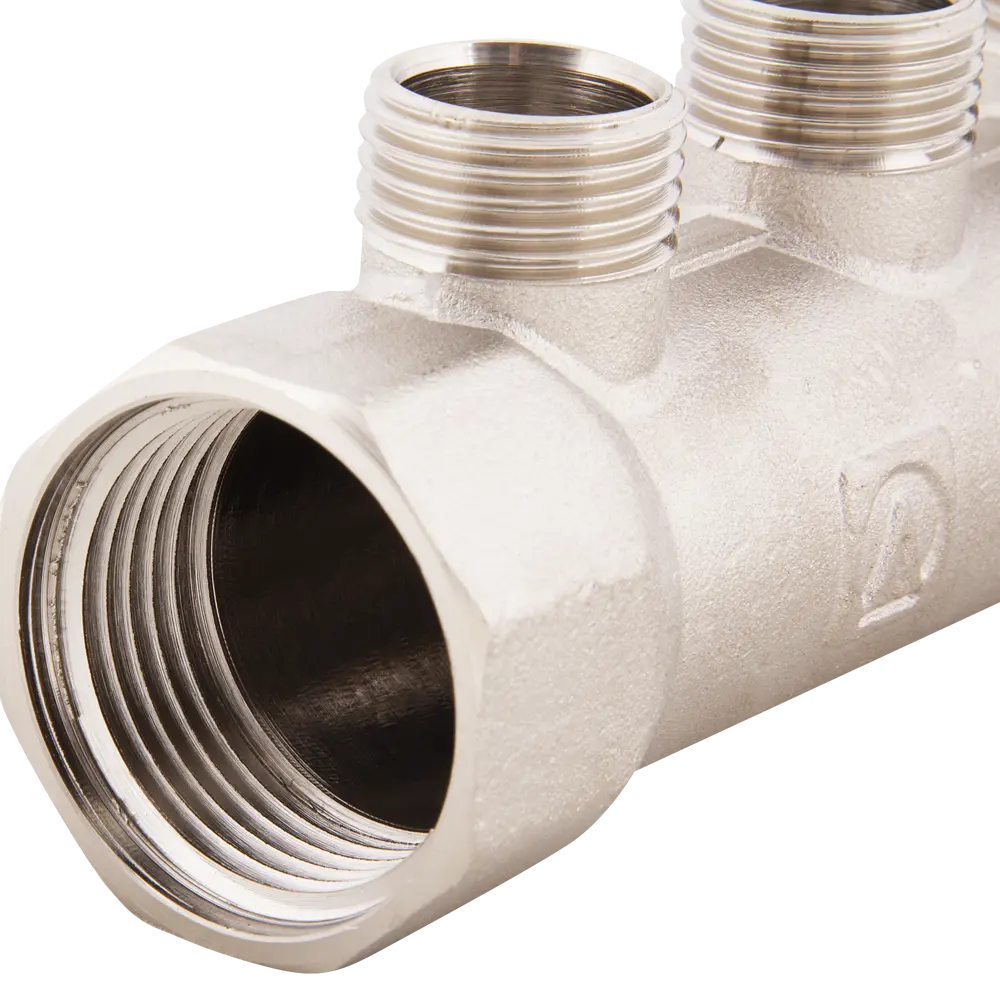 Коллектор с наружной резьбой Valtec на 4 выхода 1"x1/2" VTc.500.N.0604 STLM-2105402 - Вид №1