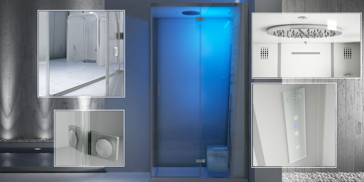 Паровая кабина Cloud 140 Base 9448-307A Sx Jacuzzi 9448307ASX - Вид №1