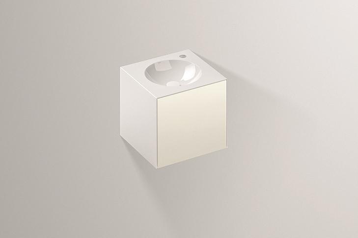 5161814000 Умывальник с тумбой, wp.folio11, белая, proshield, лакированная, шелковисто-матовый блеск, белый Alape серия FO (Folio) 