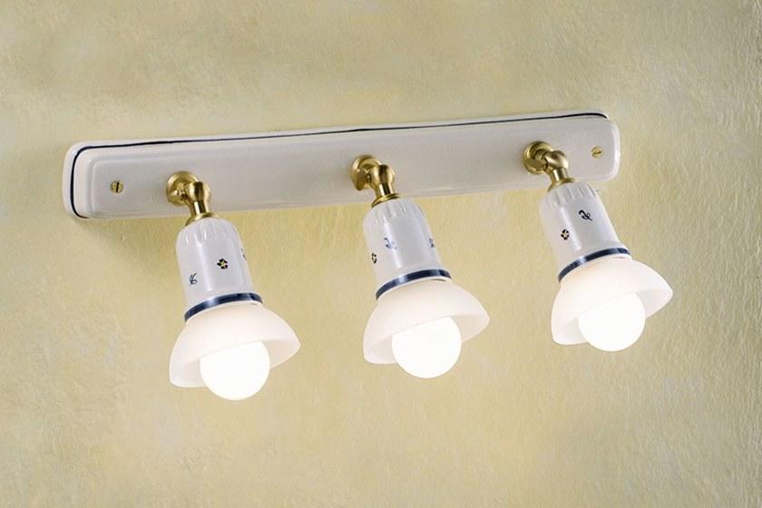 FERROLUCE Настенный точечный светильник из керамической плитки прямоугольной формы Savona C276 - c277 - Вид №3