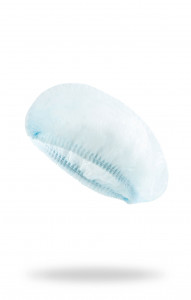 60472 Шапочка-шарлотта синяя  Одноразовая одежда размер