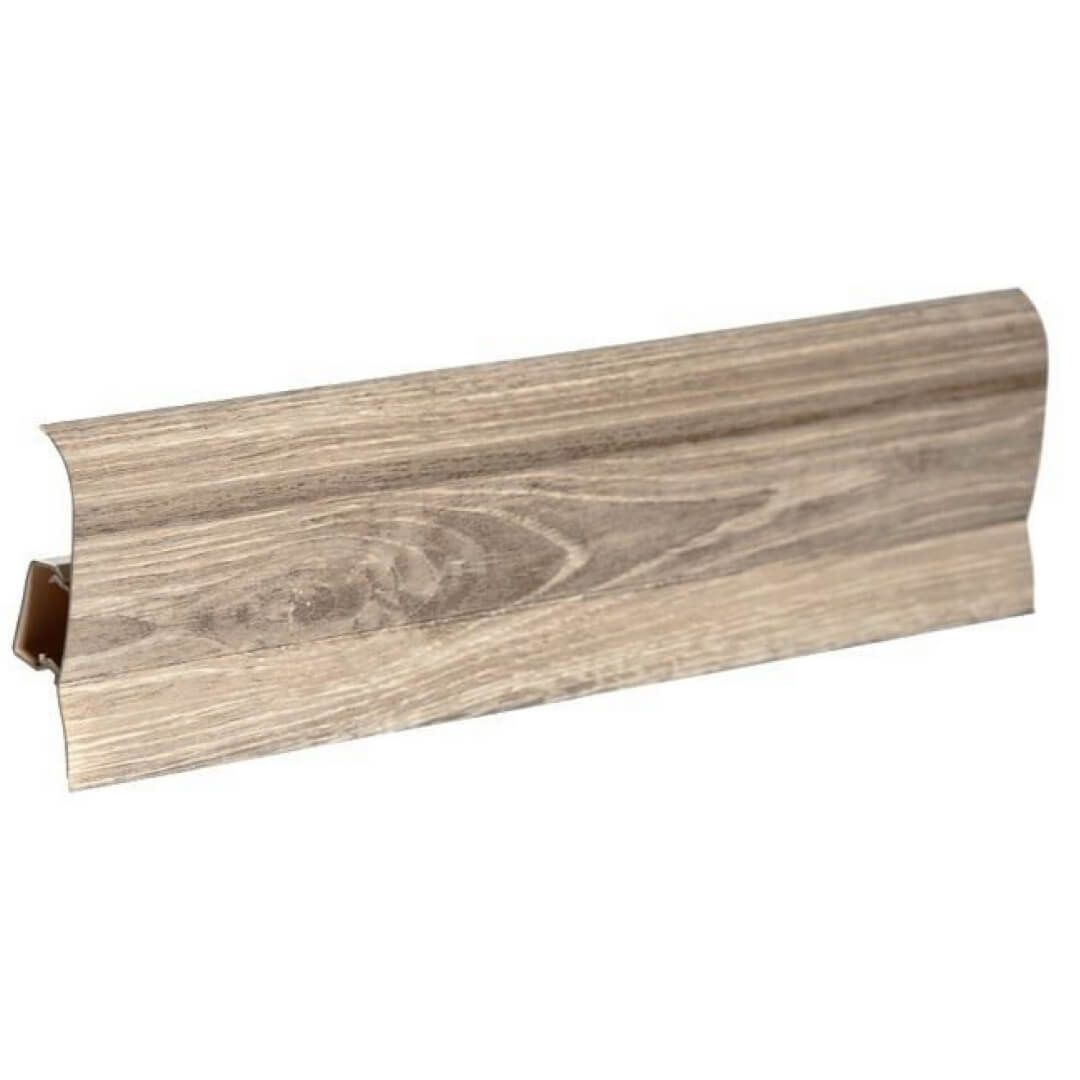 Напольный плинтус ПВХ STELLA Standart 75 Дуб казацкий 764 (28) STSR-1462