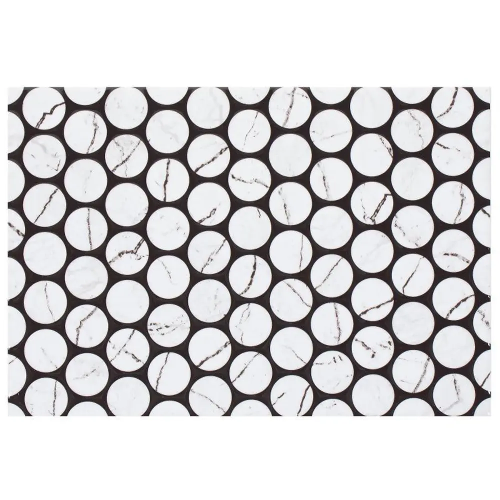 Плитка настенная «Помпеи 7» 27.5х40 см 1.65 м2 цвет белый Керамин STLM-2112455