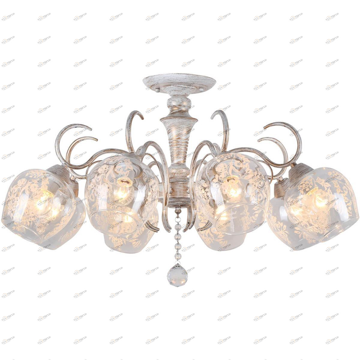 Потолочная люстра Omnilux Cudacciolu OML-53907-08 OMNILUX CUDACCIOLU 184123 Белый 