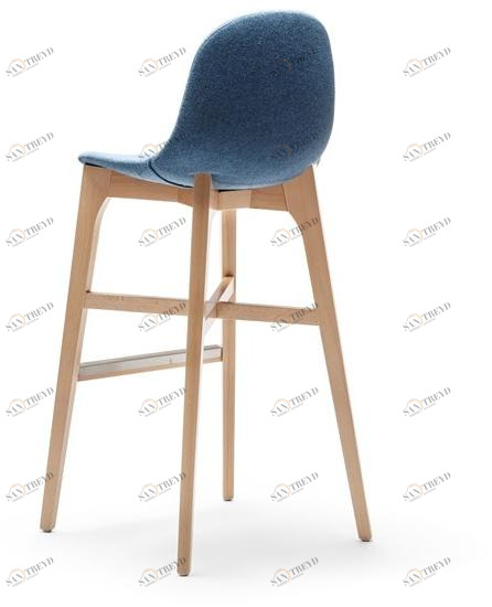 CHAIRS & MORE Высокий табурет с подставкой для ног Gotham sun-id-1509864