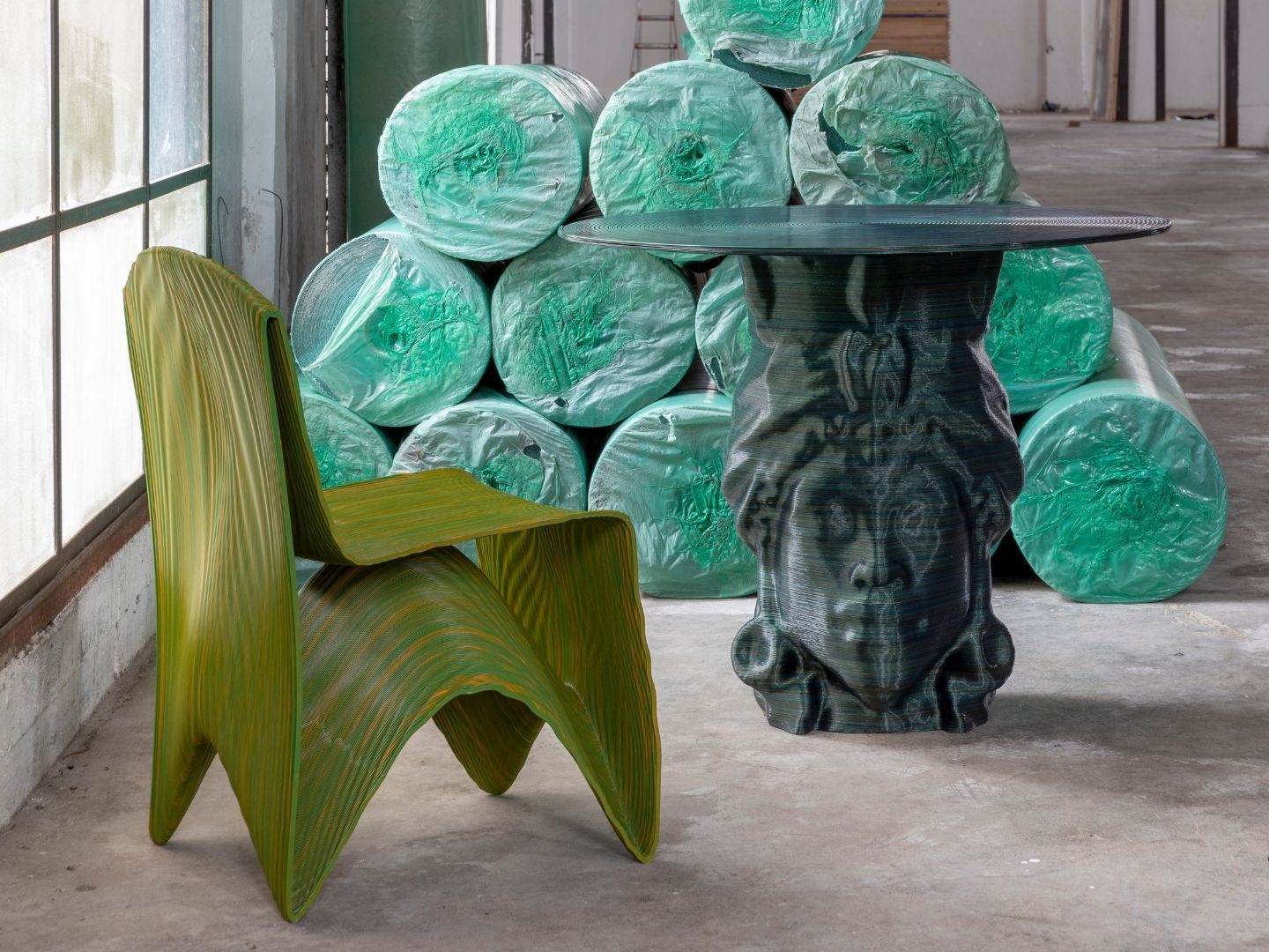 Пластиковый стол с 3D-печатью Mediterranea Design Moro ARCH-00141517 - Вид №2