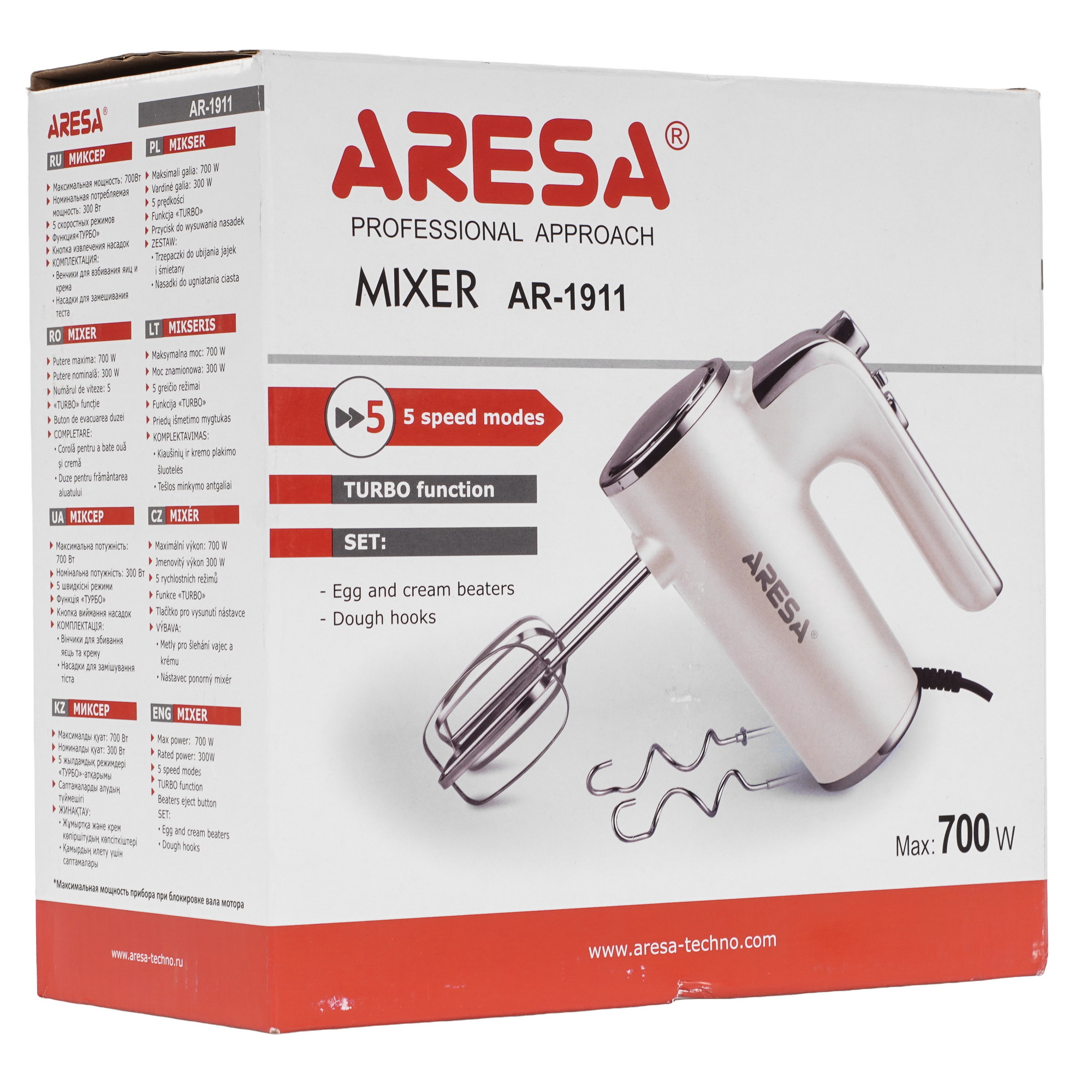 9920072 Миксер ARESA AR-1911 бежевый STDN-0069033 - Вид №7