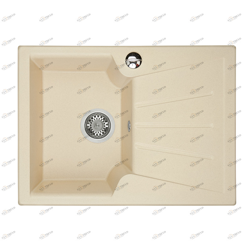 1A716032MC290 Мойка кухонная прямоугольная AQUATON МОНЦА