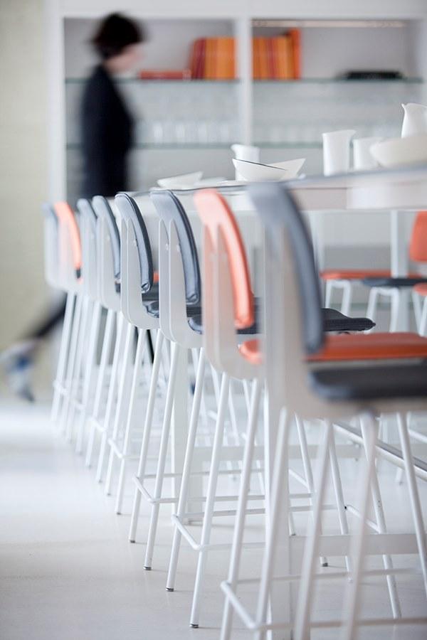 ONDARRETA Высокий барный стул из кожи со спинкой Don sun-id-1442543 - Вид №11