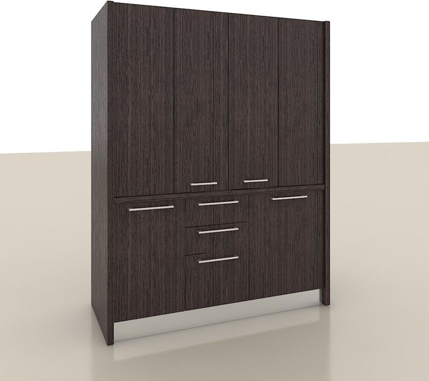 Mobilspazio Выдвижная деревянная мини-кухня Zeus K144 - Вид №5