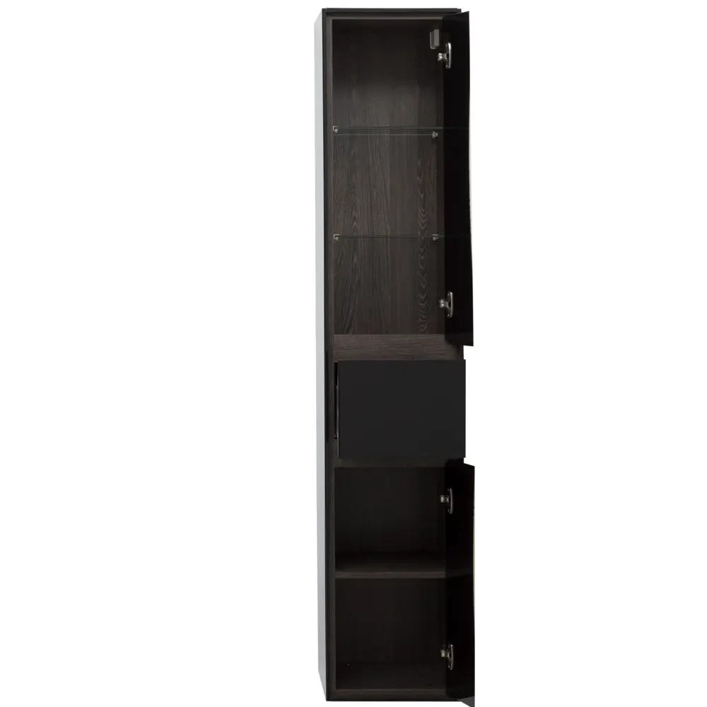 Пенал «Мокка» 35 см цвет чёрный глянец Santreyd STLM-2068282 - Вид №4