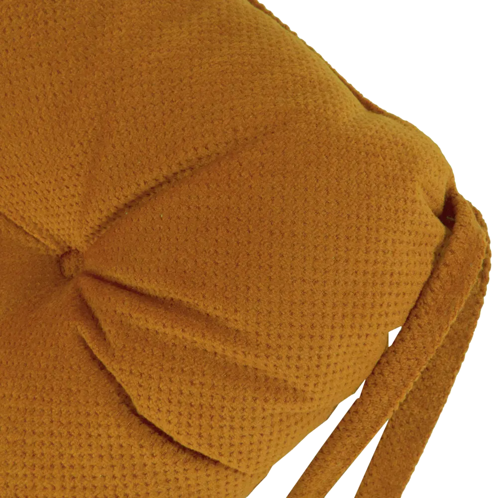 Подушка для стула Linen Way Грид 40x6x36 см полиэстер бронзовый STLM-2156328 - Вид №2