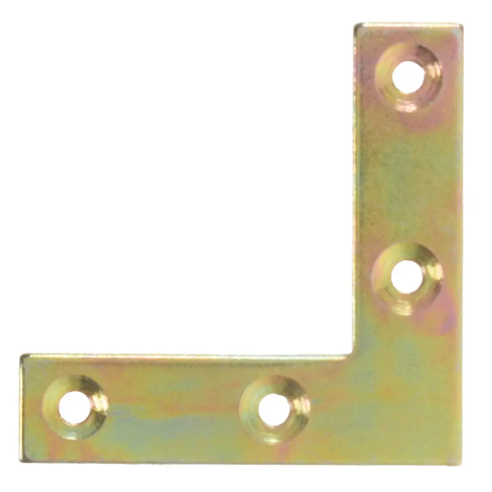 Уголок крепежный мебельный 40х40х10х1.25 мм GAH ALBERTS STLM-2168138 - Вид №1