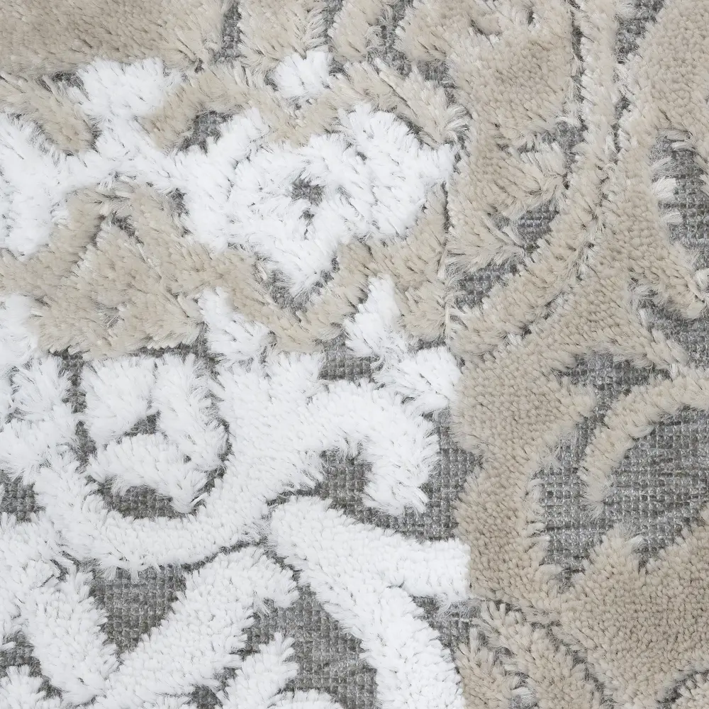 Ковер Роялтафт Шенилл 100x200 см полипропилен 84504_88 цвет серый STLM-2148122 - Вид №2