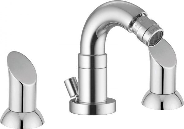 8540-010 Mariner Ibis, смеситель для биде на 3 отверстия с донным клапаном, цвет хром