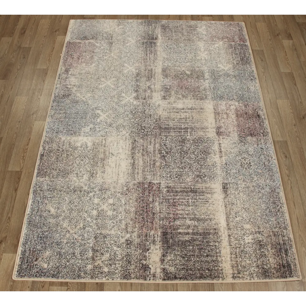 Ковер шерсть Isfahan Egeria 80x120 см цвет песочный 85304791 STLM-2112681 AGNELLA  - Вид №3