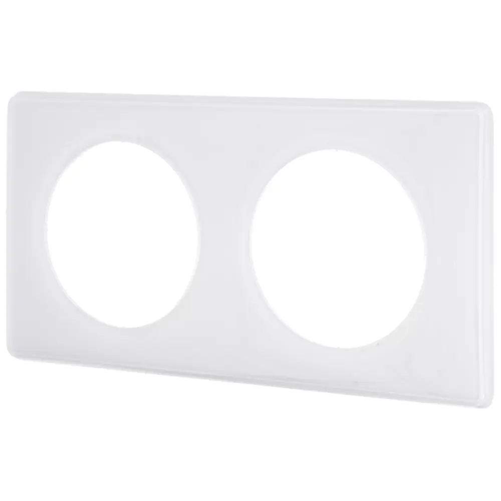 Рамка Legrand Celiane, 2 поста, цвет белый глянец STLM-2045748 - Вид №1