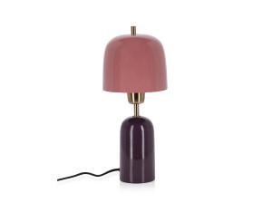 Металлическая настольная лампа