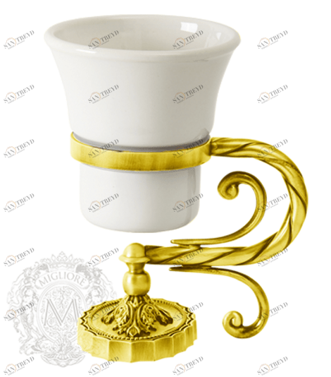 Стакан MIGLIORE Edera ML.EDR-60.312.DO - золото 