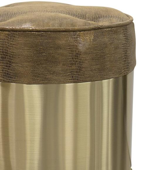 KOKET Мягкий пуф из бархата и латуни sun-id-1467593 - Вид №3