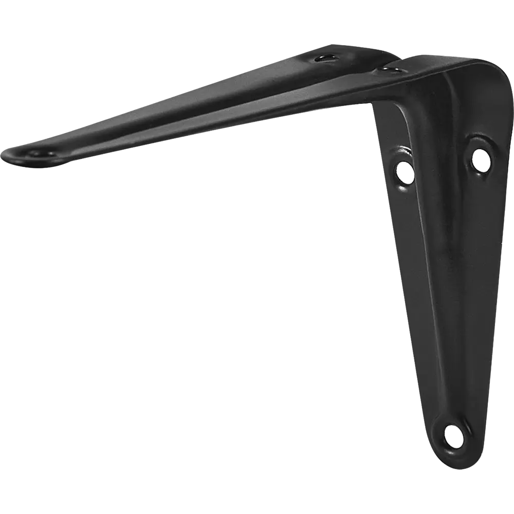 Утилитарный кронштейн Normo 7.5x10 см нагрузка до 7 кг цвет черный Santreyd STLM-2051160 - Вид №1
