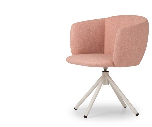 True Design Мягкое поворотное кресло с 4 спицами Not sun-id-1515603 - Вид №2