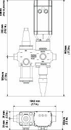 Danfoss ICF 15 — многофункциональные клапанные станции ICF 15-4-10H Клапан-регулятор универсаль 027L4524  - Вид №11