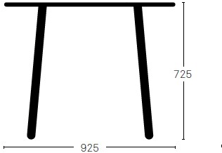 Deadgood Круглый дубовый стол Working girl Wg3r - Вид №3
