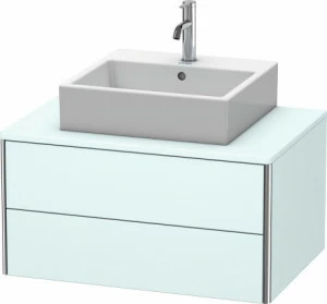 XS491000909 XSquare Тумбочка для подвесной консоли Светло-голубой матовый декор