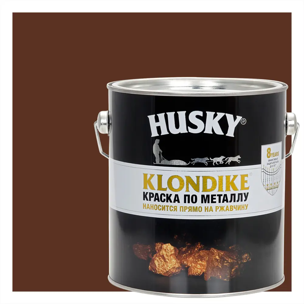 Husky Klondike - Антикоррозийная краска по металлу с эффектом 3 в 1 84391749