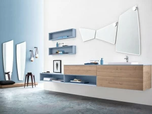 ARBLU Подвесная тумба под умывальник с ящиками Lineò