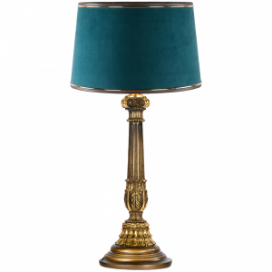 32022,34057 Настольная лампа Колонна Испанская Бронза Тюссо Мурена BOGACHO