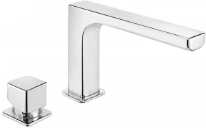 Fir Italia Смеситель для ванны, однорычажный, на 2 отверстия, из хромированной латуни Daily cube 45 4531204