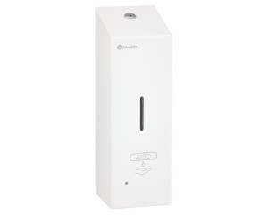 DSB220 Бесконтактный автоматический дозатор пенного мыла STELLA AUTOMATIC SLIM WHITE LINE для одноразовых стержней 800 мл, белый Merida