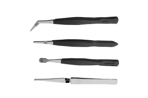 15759053 Набор пинцетов 4 шт. 32D423 Top Tools