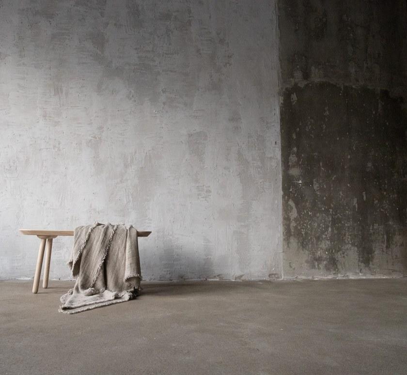 LinenMe Однотонный льняной плед ручной работы Washed waffle big 0616101  - Вид №2