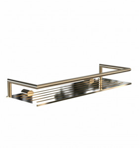 FROST Полка для душа 4, 36cm » золото Нержавеющая сталь Золото N1937-1-GO