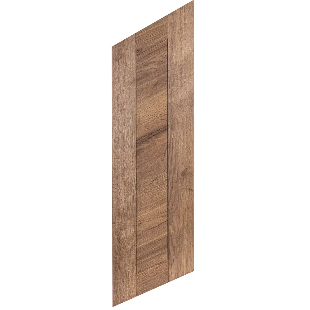 Фасад кухонного шкафа Рошаль 29.7x102.1 см KONSENSA ЛДСП цвет темное дерево STLM-2121068 - Вид №1