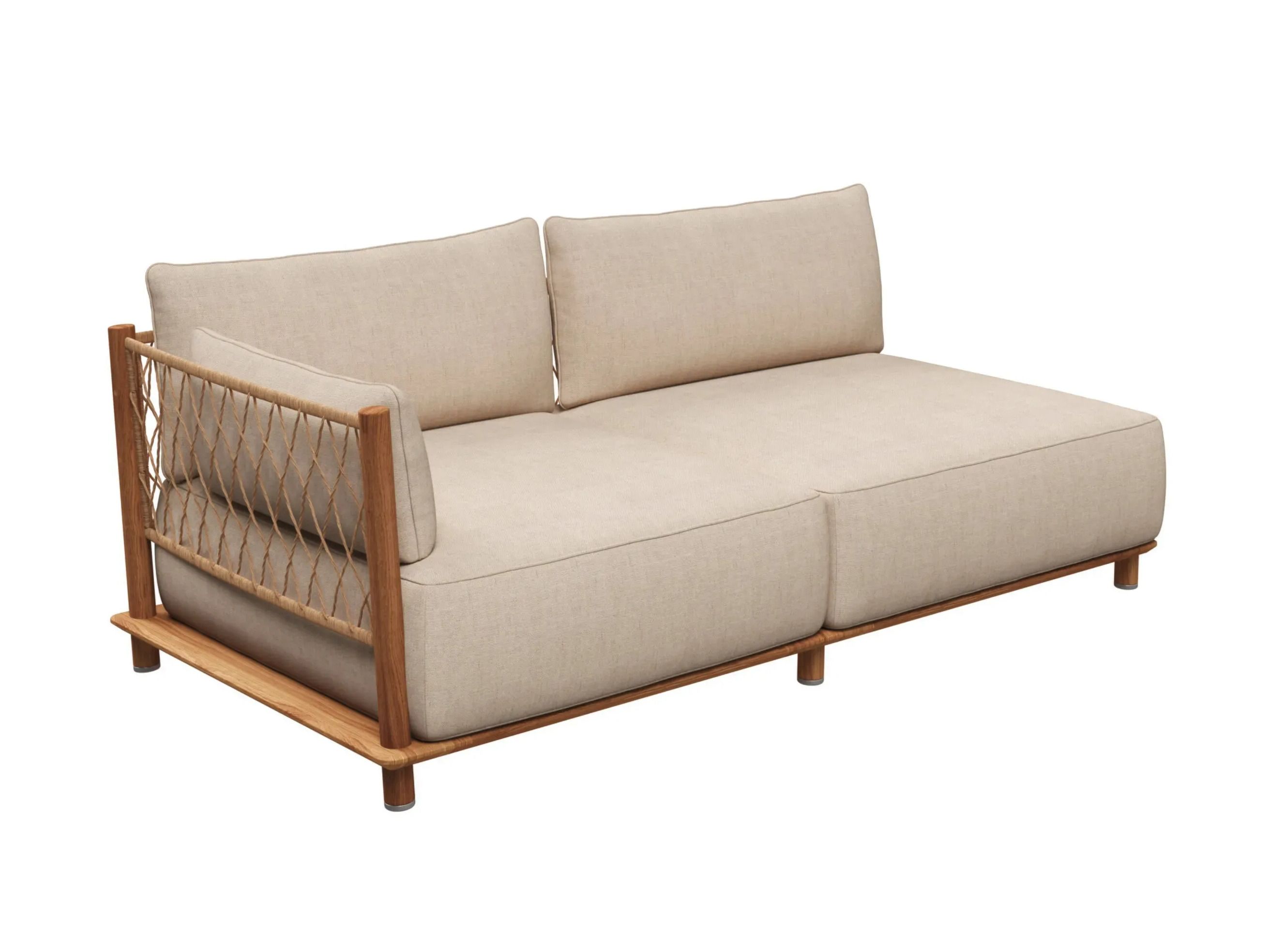 2-местный тканевый модульный садовый диван Gloster Salina ARCH-00029009