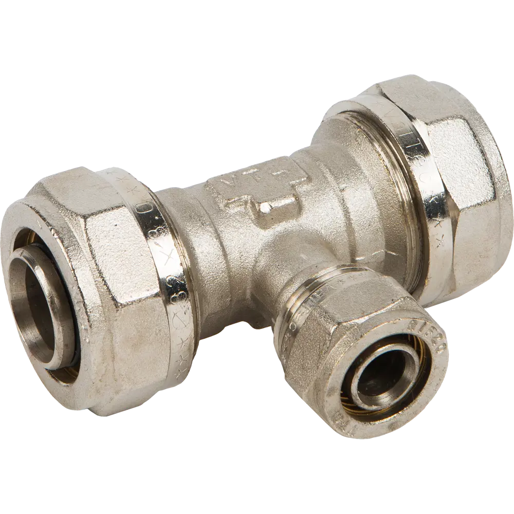 Тройник обжимной Valtec 32х20х32 мм для систем водоснабжения 10518970 STLM-0000572