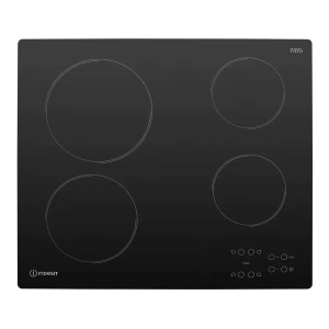 Варочная панель электрическая INDESIT RI 260 C 4 конфорки 58x51 см цвет чёрный