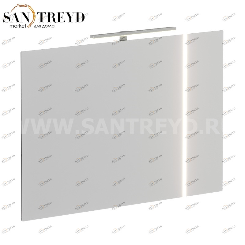 BPL110 Зеркало с глянцевой кромкой 110 см Globo MIRROR Италия Ceramica Globo