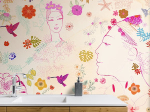 Экологически чистые моющиеся обои без ПВХ