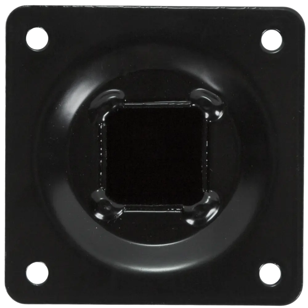 Ножка квадратная 250x25x25 мм, сталь, цвет чёрный 82118060 STLM-2005320 DELICE  - Вид №3