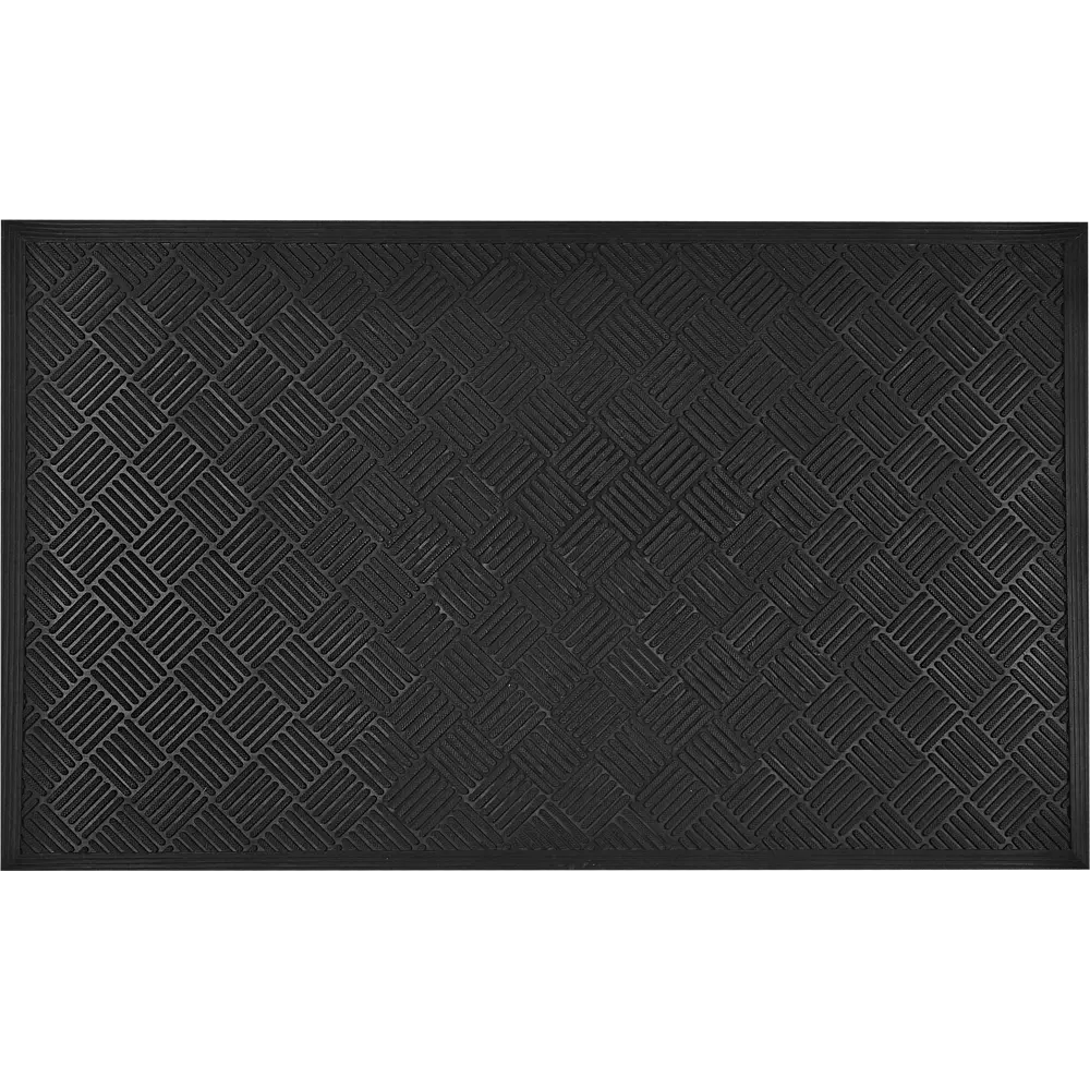 Коврик Inspire придверный резина TATUI 90x150 см цвет черный 85077880 STLM-2177099  - Вид №1