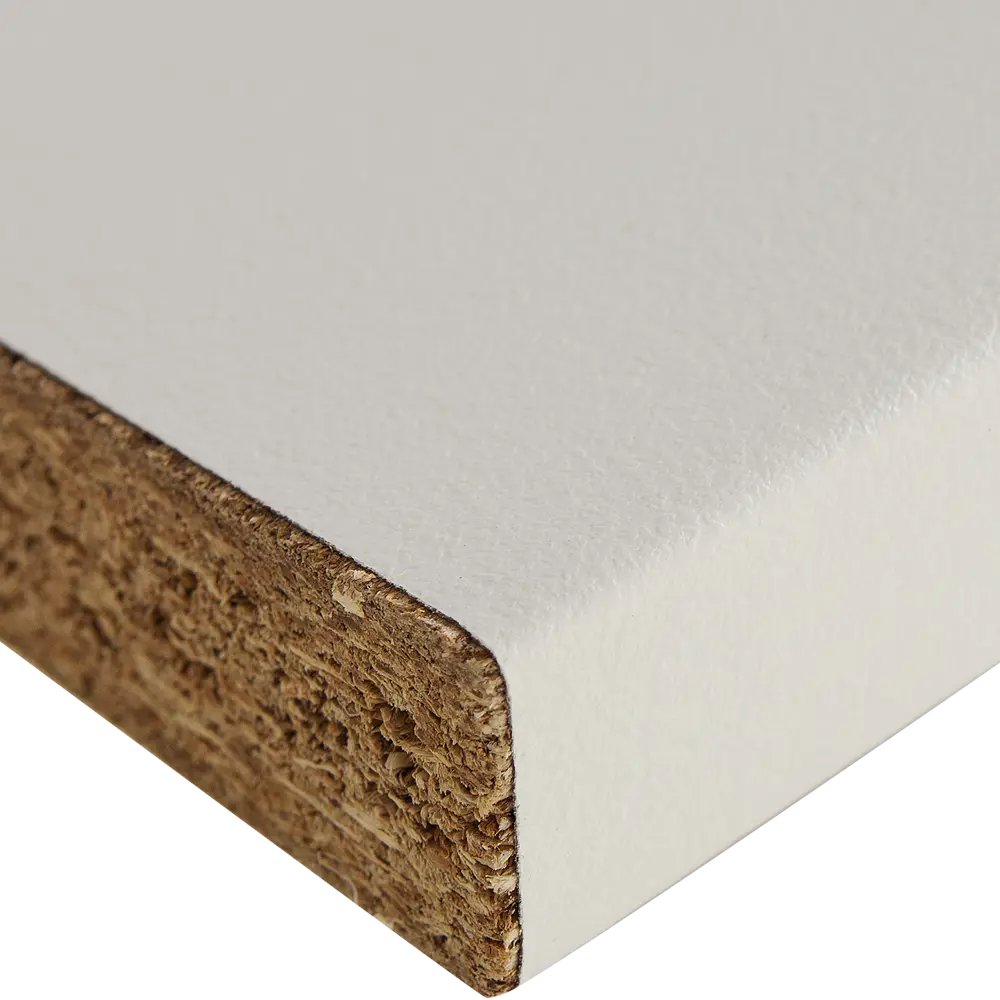 Столешница Вайт 240x3.8x60 см ЛДСП цвет белый Santreyd STLM-2083745 - Вид №2